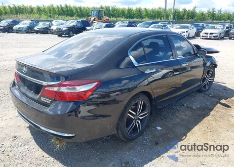 2017 Honda Accord Sport Se from USA, damaged, VIN 1HGCR2F18HA074045